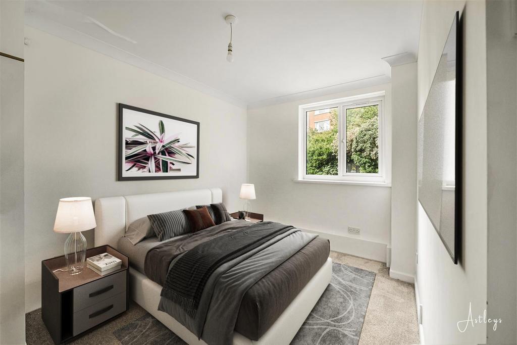 Bedroom One (Virtually Staged)