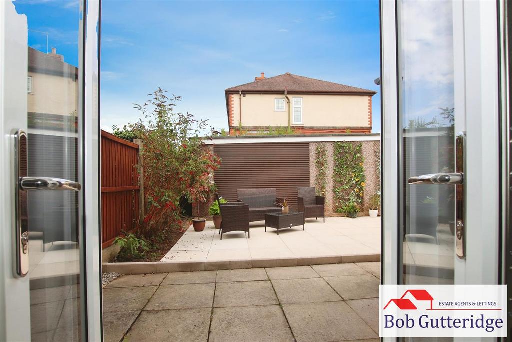Rear garden