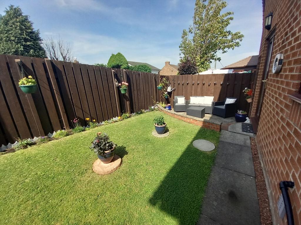 Rear garden