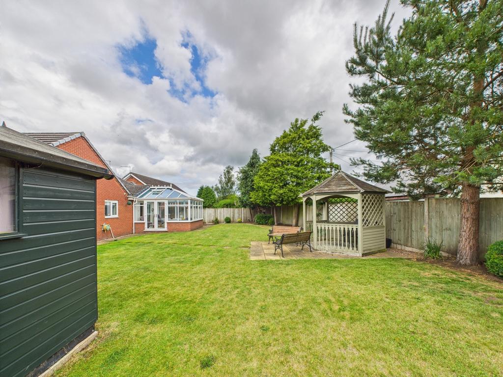 Rear garden