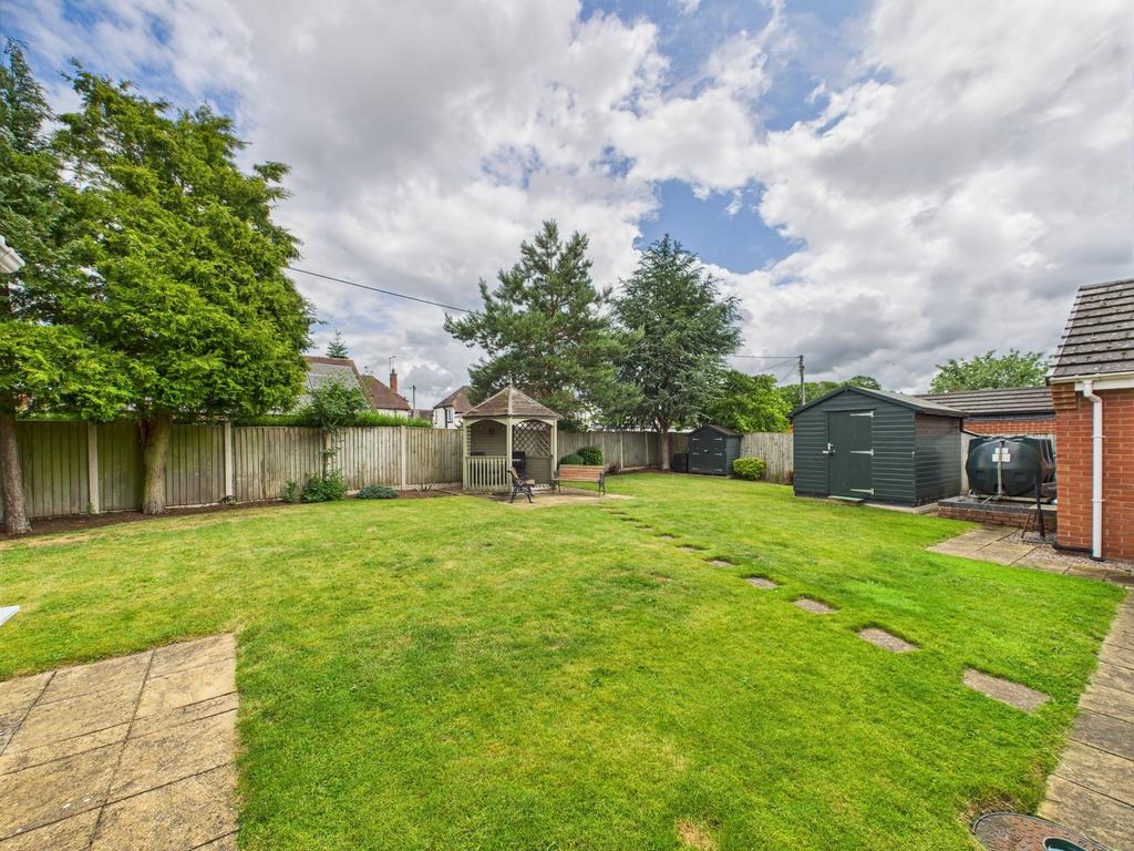 Rear garden