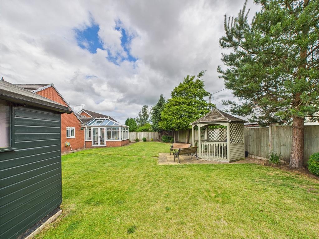 Rear garden