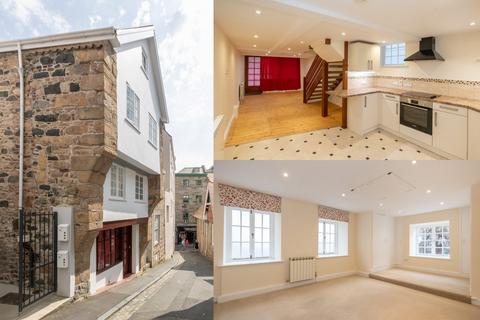 Berthelot Street, St Peter Port, Guernsey, Channel Islands