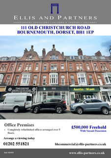 Retail property (high street) for sale, 111 Old Christchurch Rd Bournemouth BH1 1EP