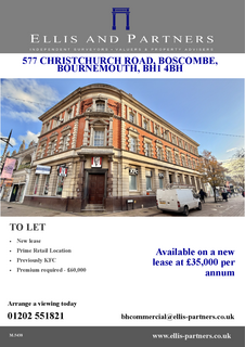 Office to rent, 577 Christchurch Rd Bournemouth BH1 4AW