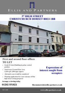 Retail property (high street) to rent, 57 High St Christchurch BH23 1AS