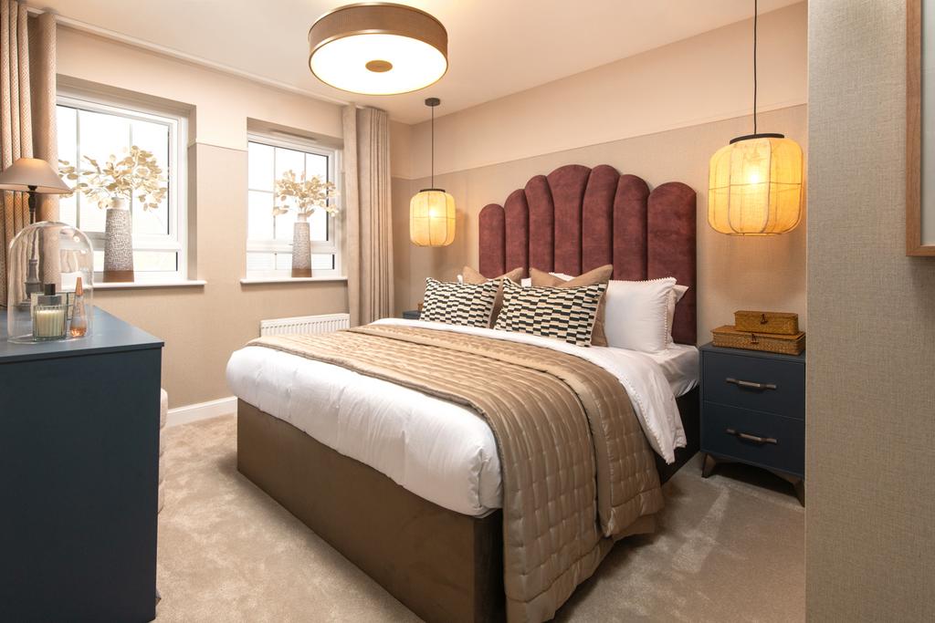The interior of Plot 100 The Holden at...