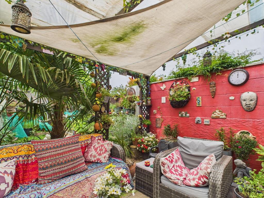 Covered Garden Area