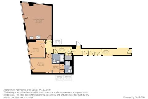 2 bedroom apartment to rent, East Tower, Deansgate Square, 9 Owen Street, Manchester, M15