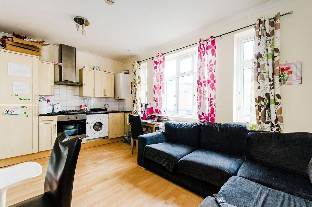 Open-plan living area, open plan living