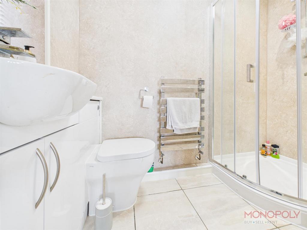 Downstairs shower room