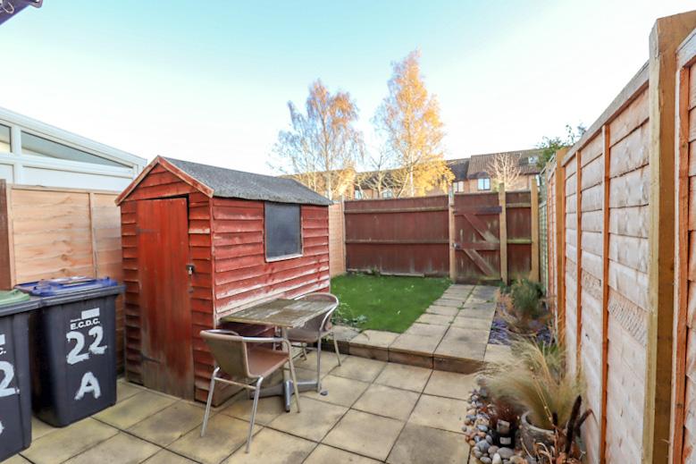 Rear garden