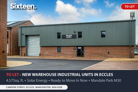 Warehouse to rent, Cawdor St Manchester M30 0QF