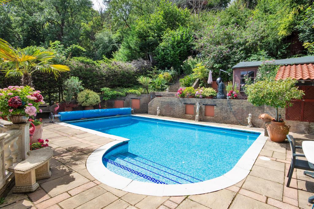 Swimming pool area, swimming pool