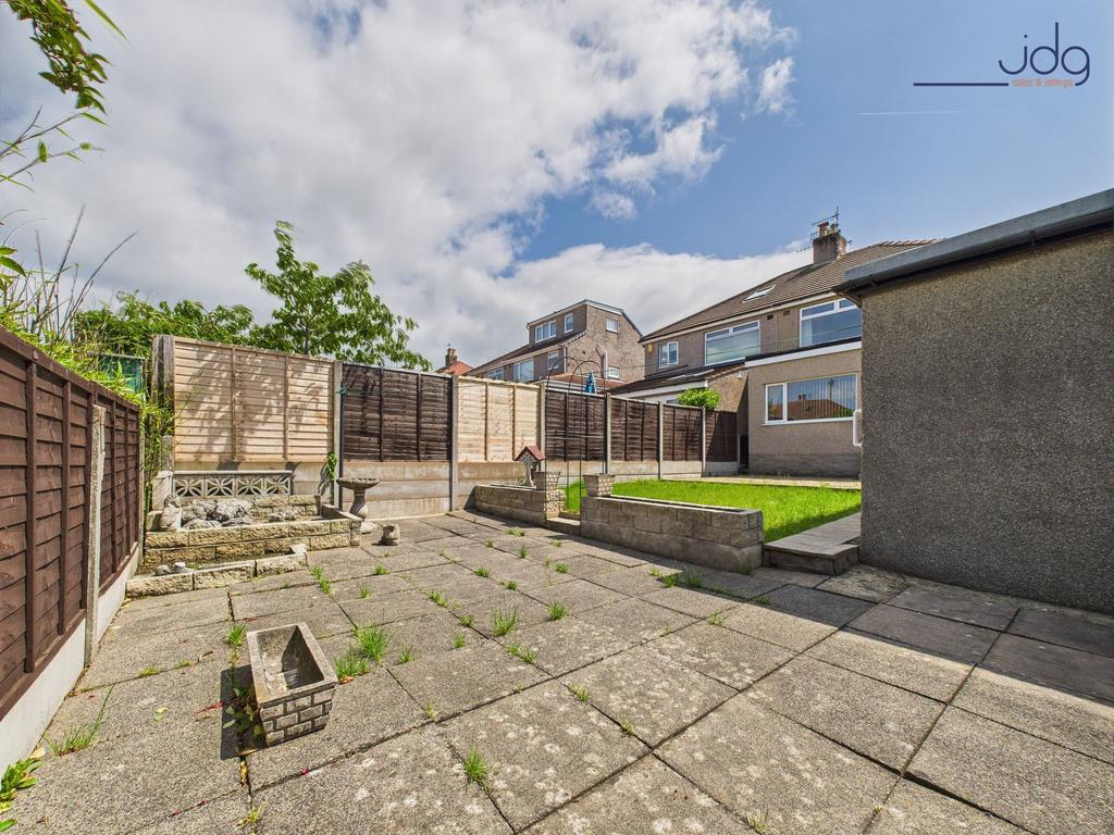 Rear view of the property