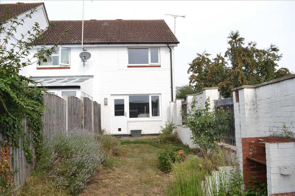 Rear of property