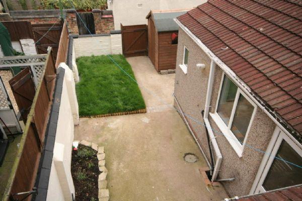 Rear garden