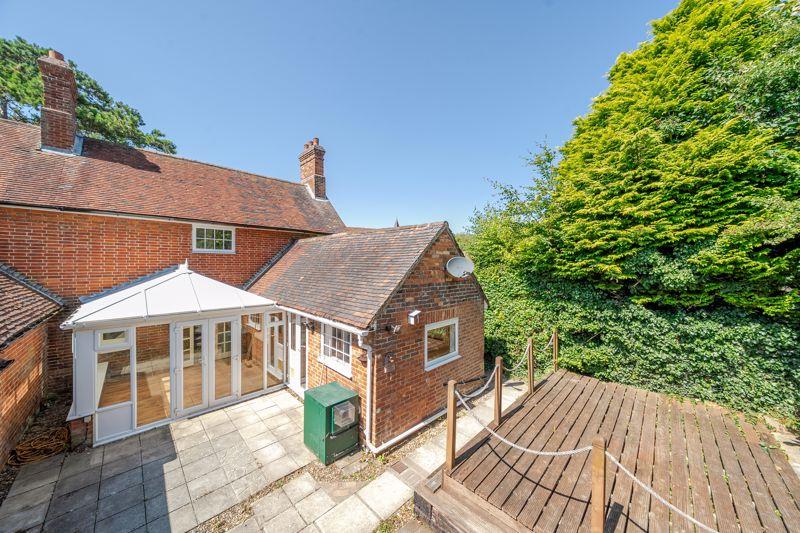 Rear of property