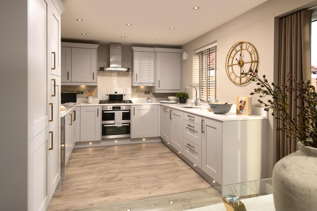 Inside view of Kingsley kitchen