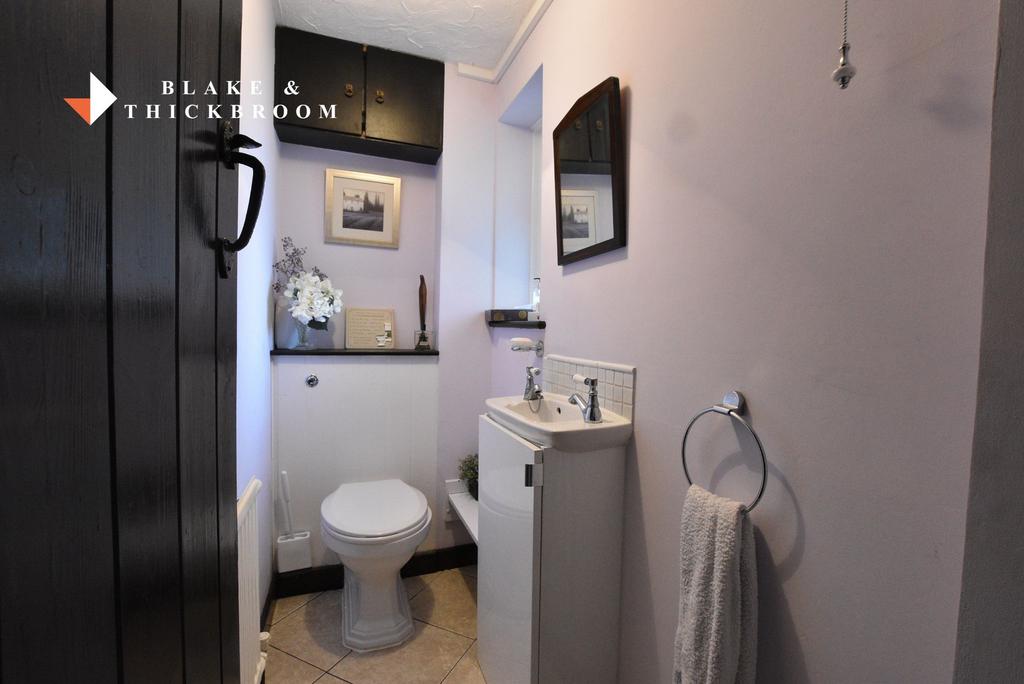 Ground floor cloakroom