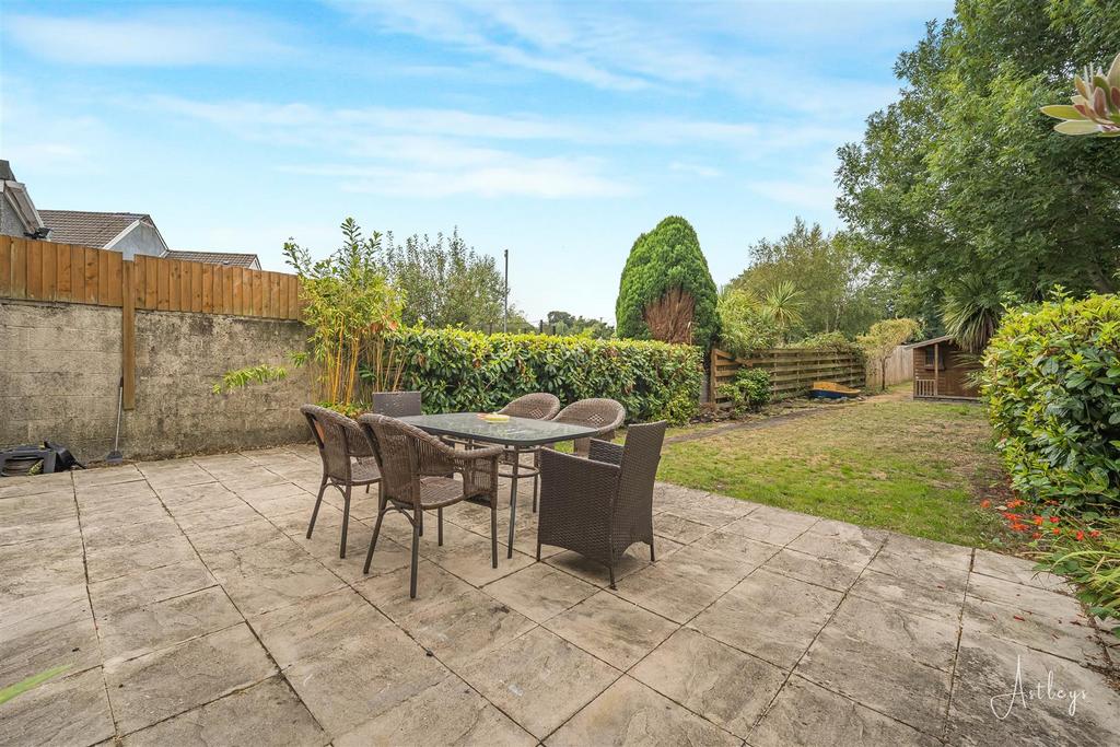 Rear garden