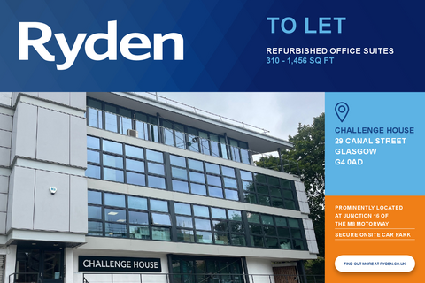 Office to rent, 29 Canal St Glasgow G4 0AD