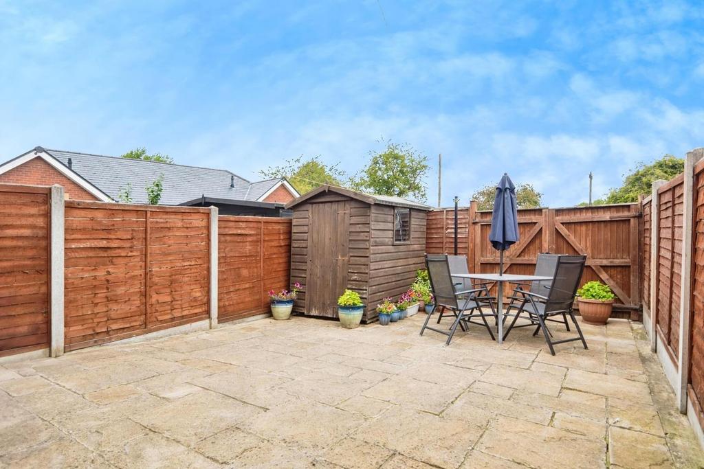 Rear garden