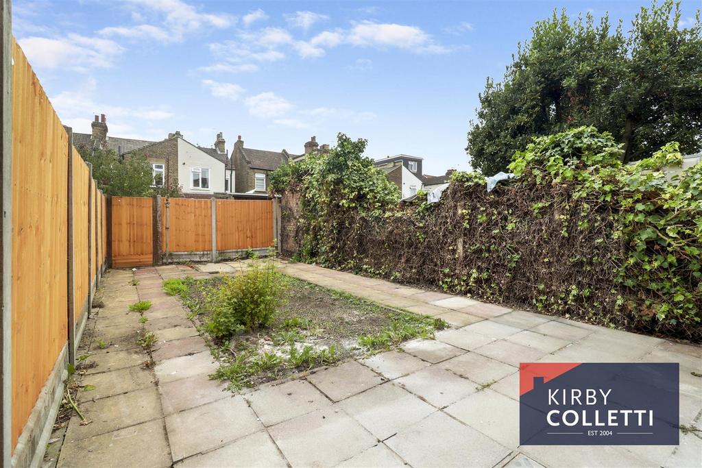 Rear garden