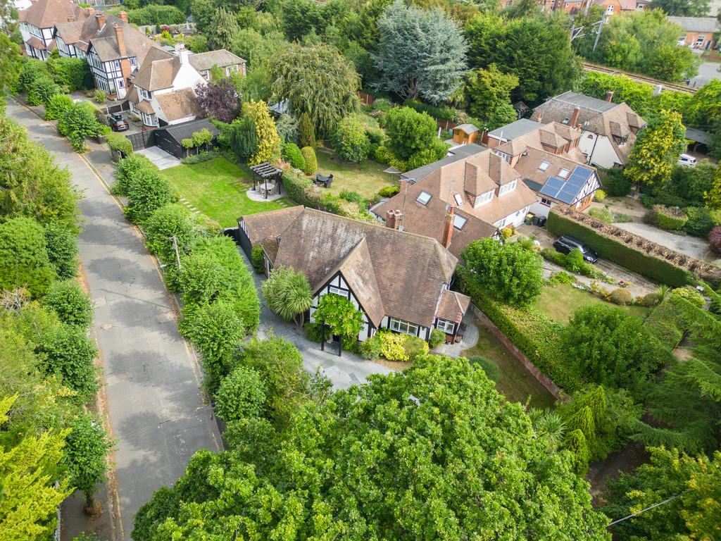 Drone Front all garden shot