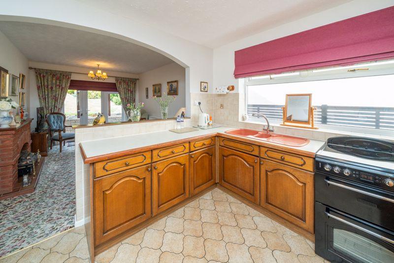 Kitchen opens to...