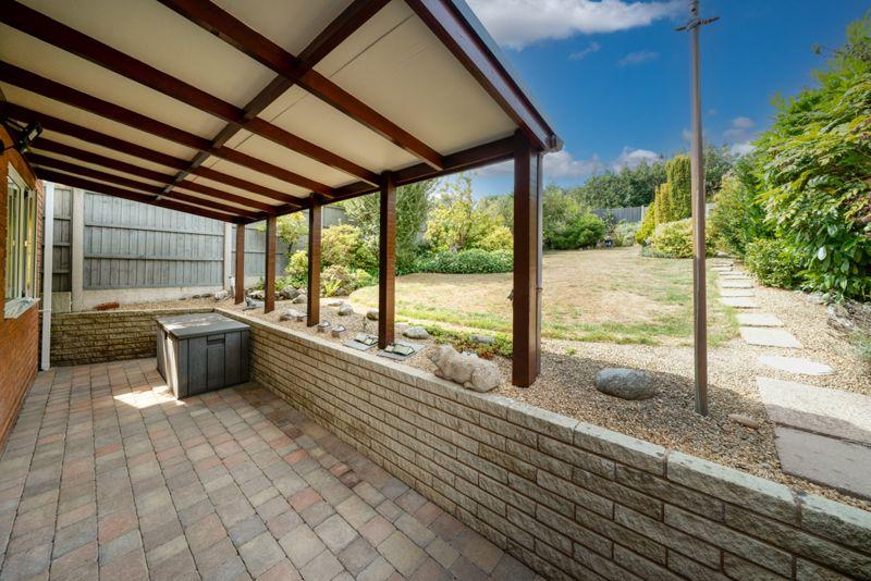 Covered patio