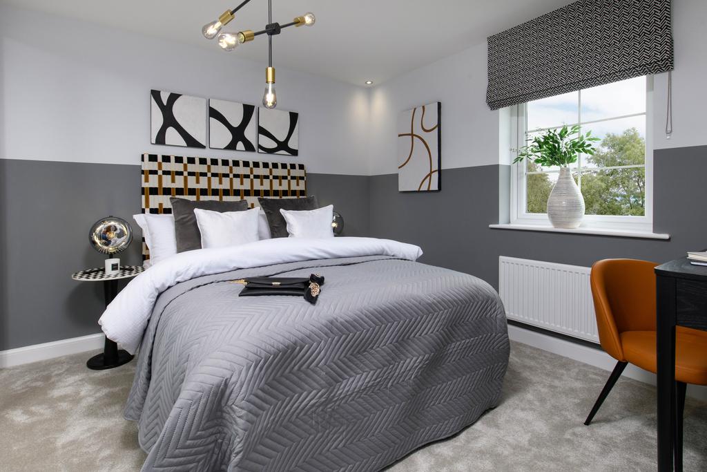 Bedroom at the Halton