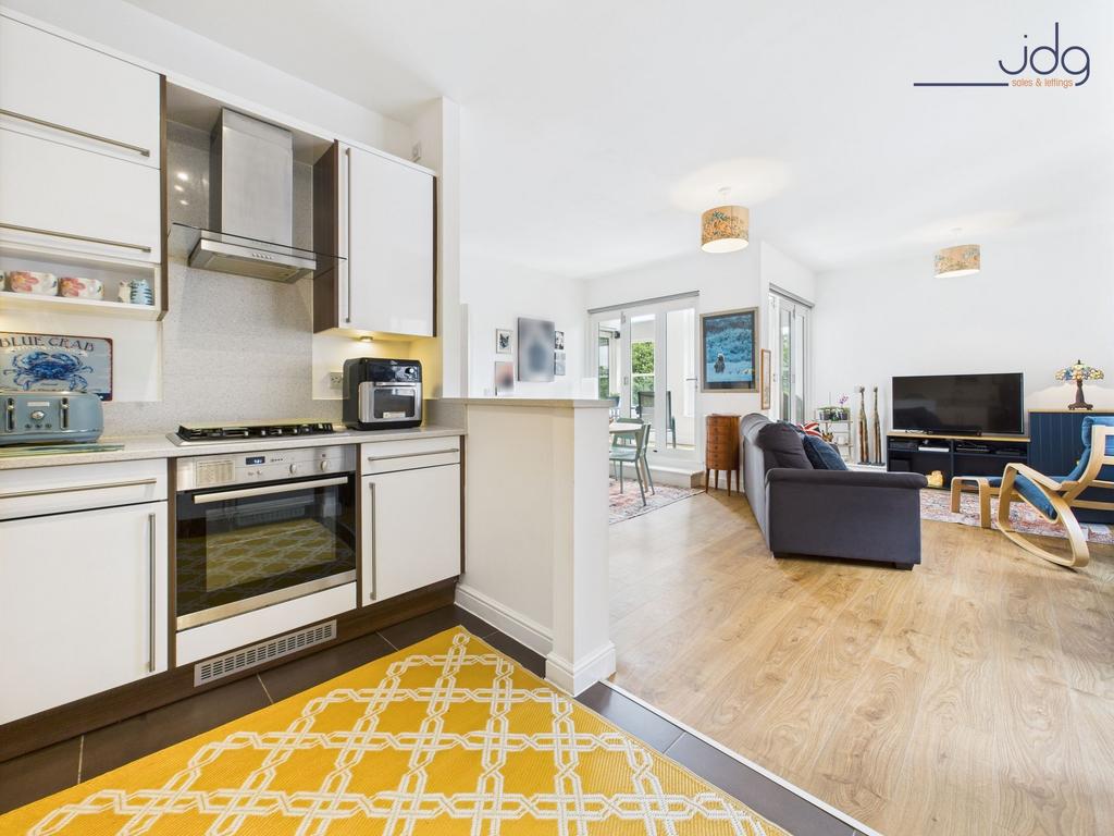 Open Plan Kitchen, Living, Dining with entrance...