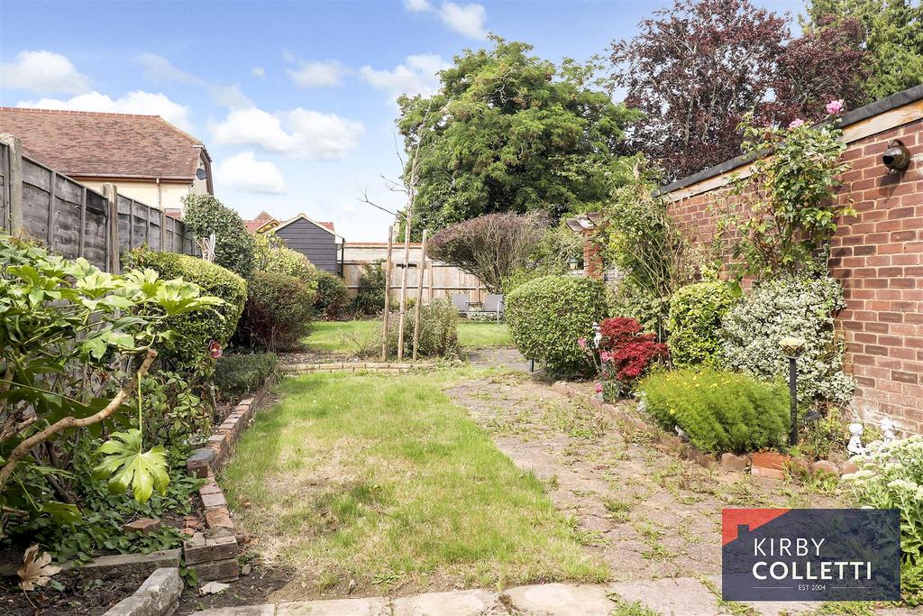 Rear garden