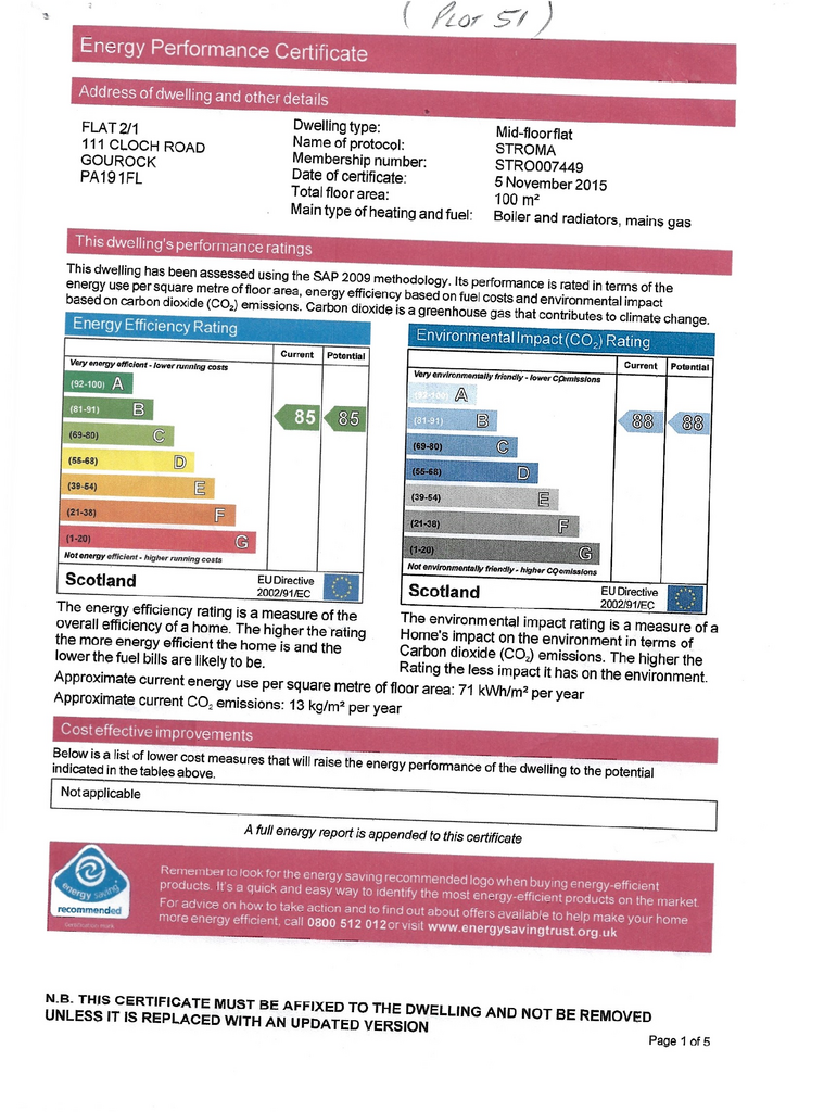 EPC Certificate