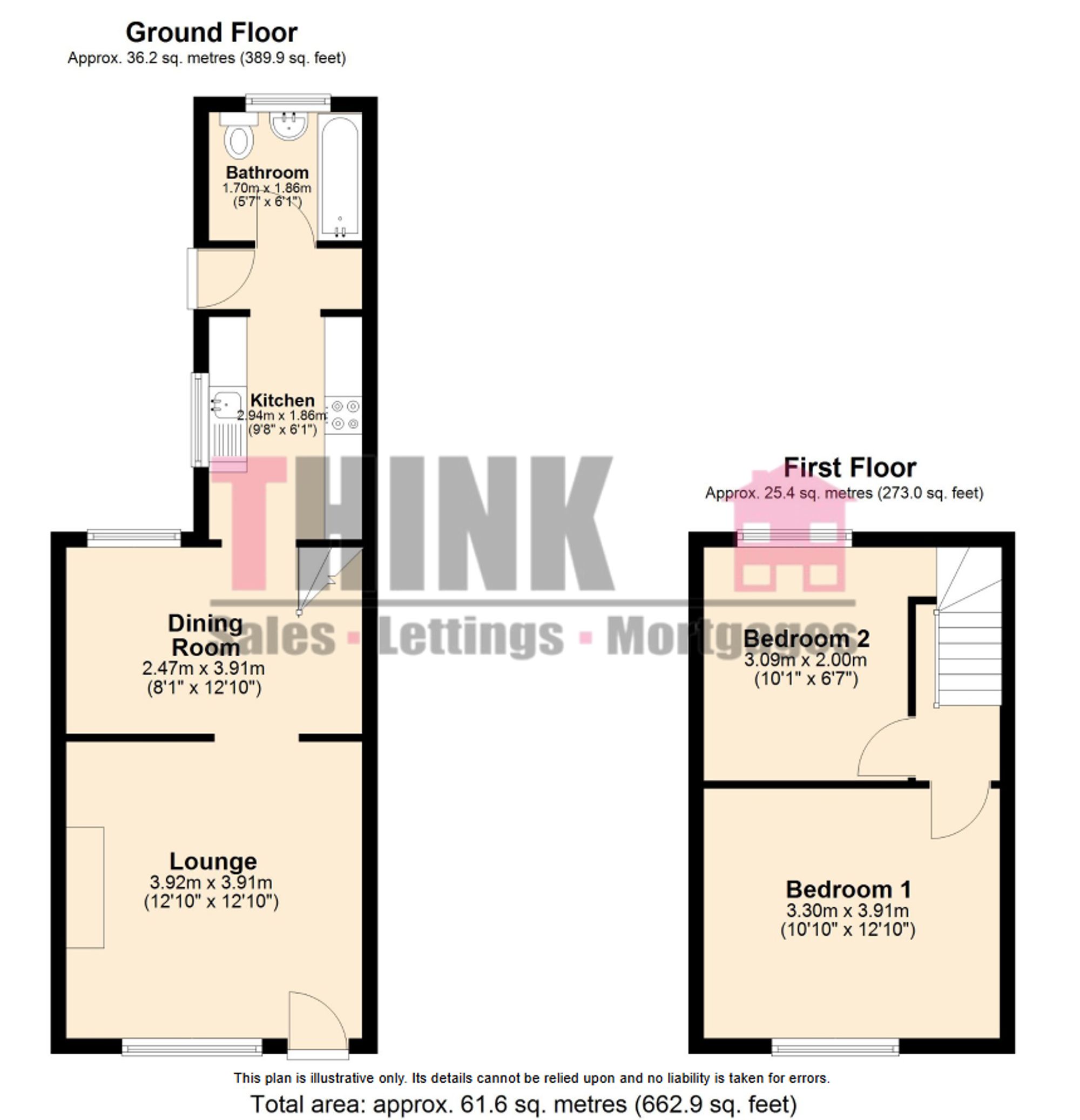 Station Road, Haydock, WA11 2 bed terraced house for sale - £90,000