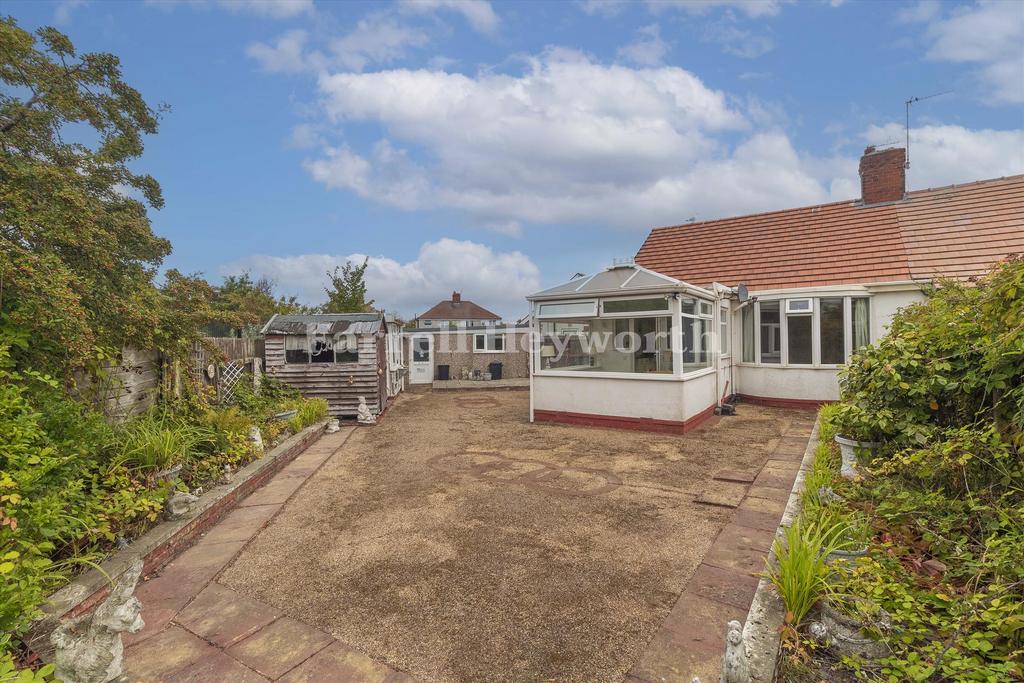 Rear garden view 2