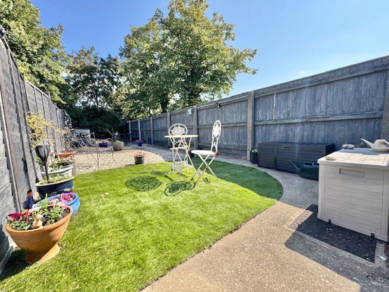 Rear garden