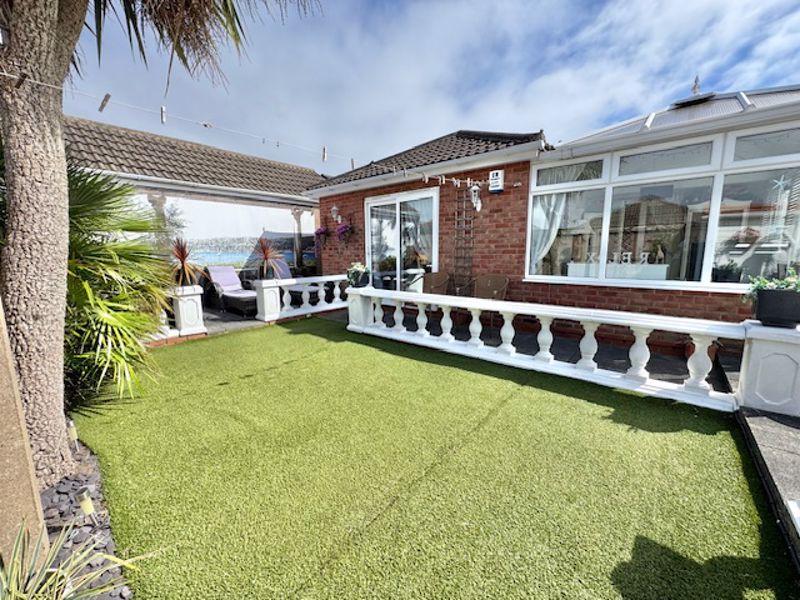 Rear garden
