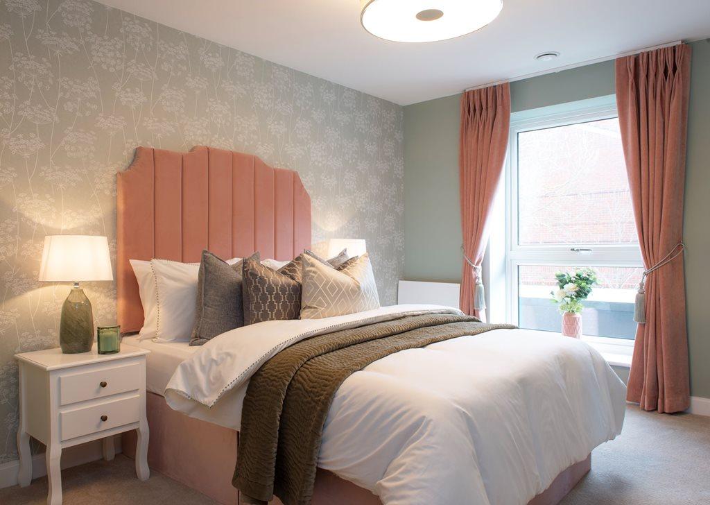 Show home master bedroom