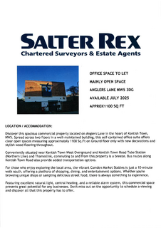 Office to rent, 14 Anglers Ln London NW5 3DG