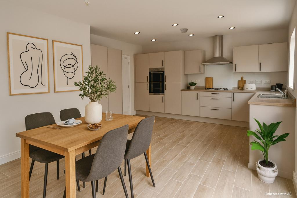 Example Kitchen/Dining Area