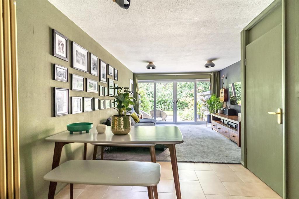 Open plan living area
