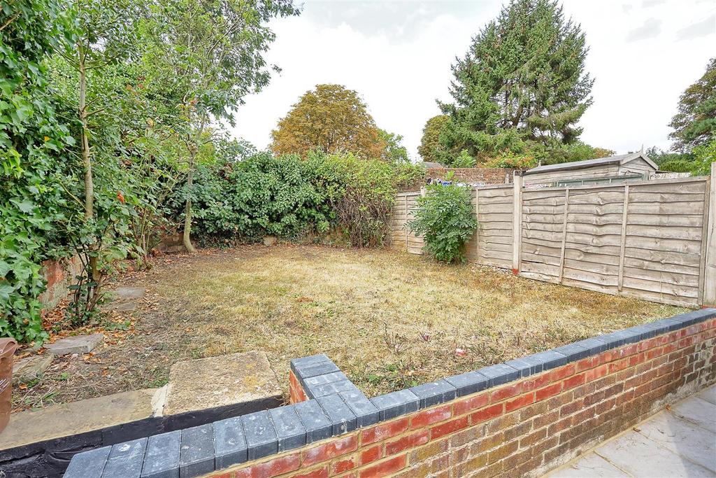 Private rear garden