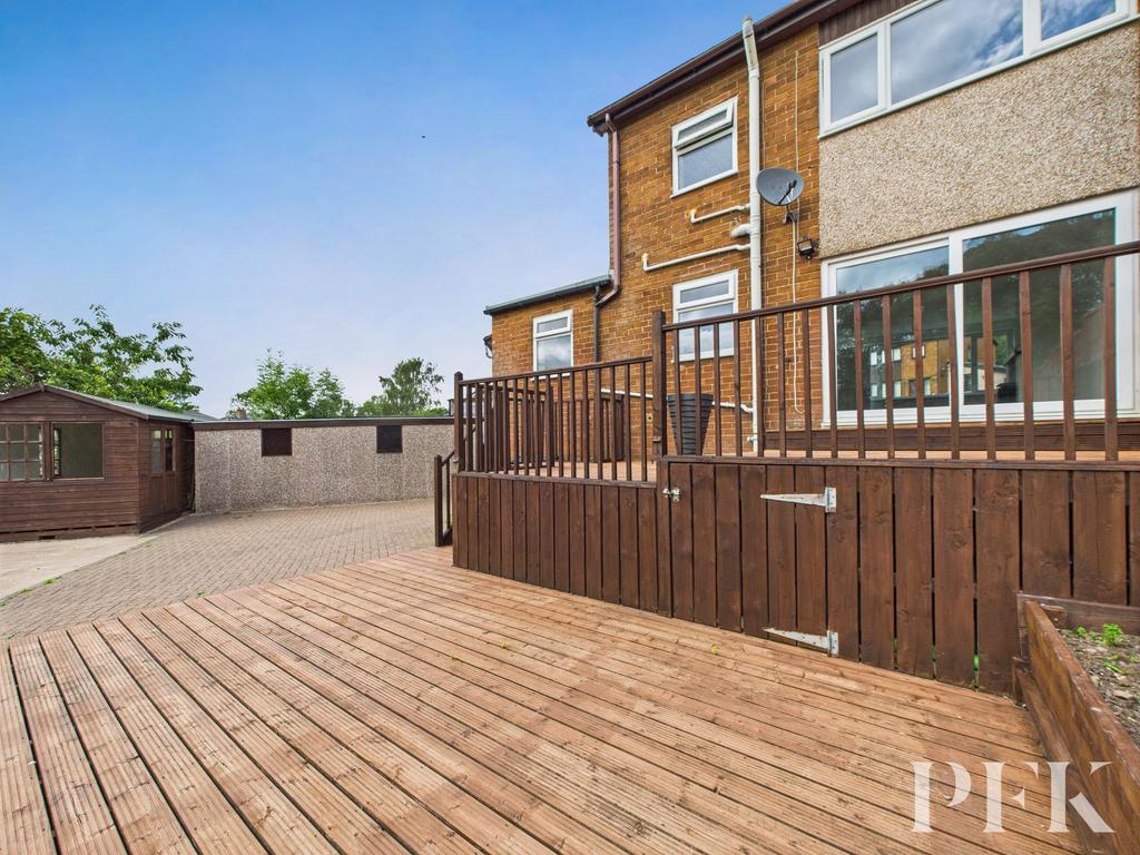 Decked area