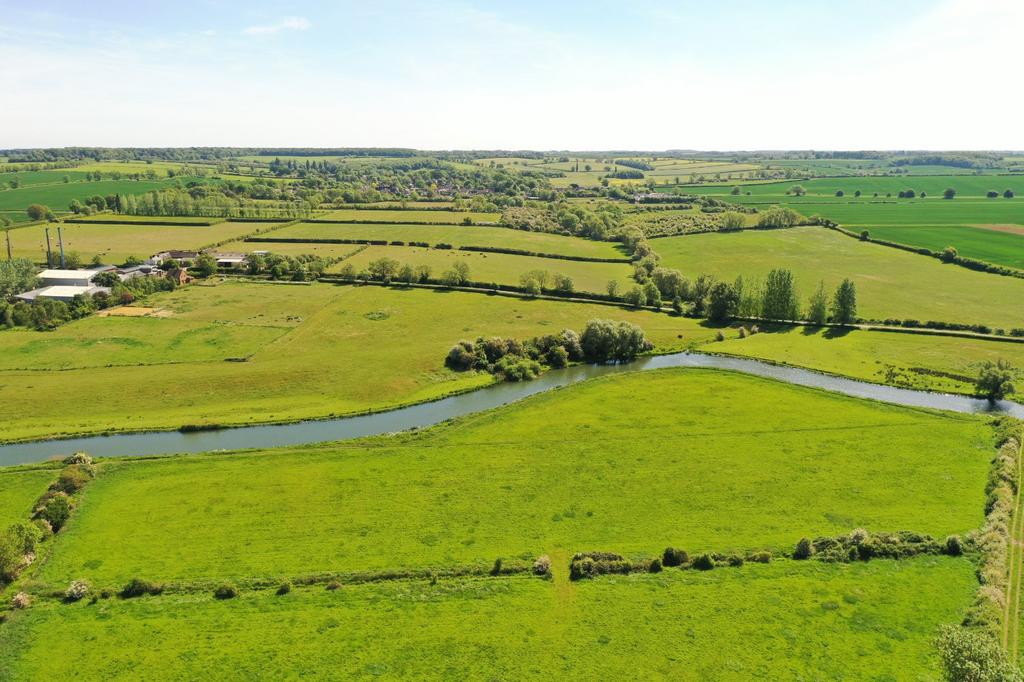 Pasture and River