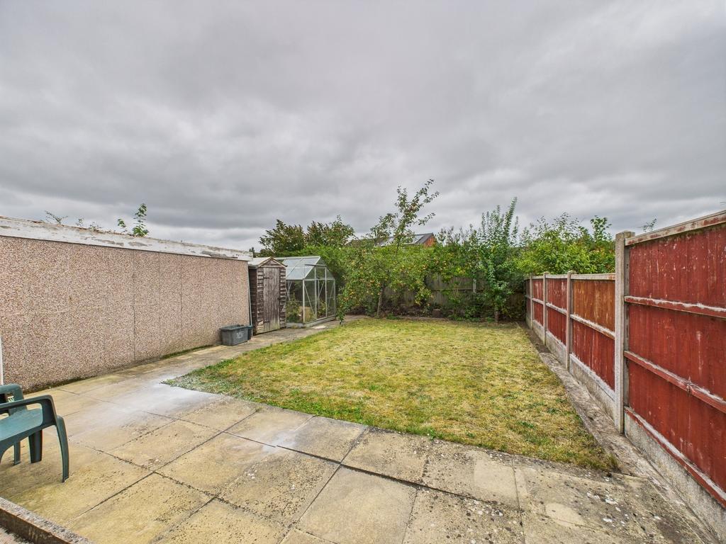 Rear garden