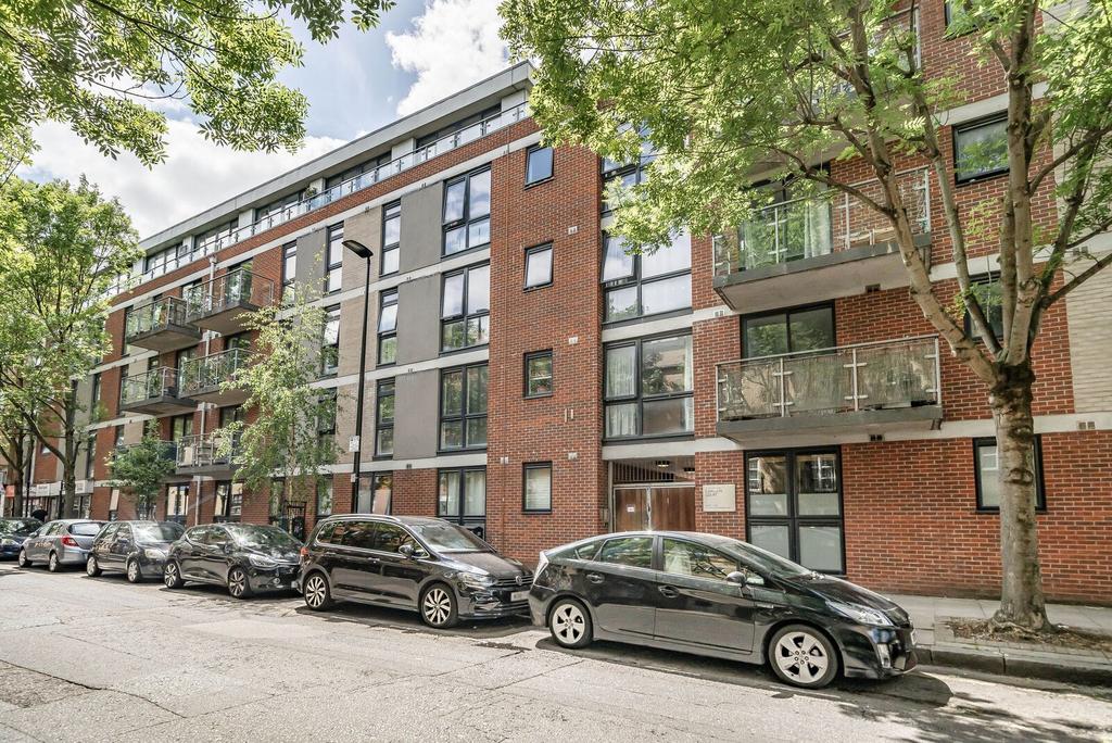 Apartment building facade, block of apartments