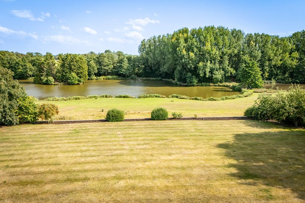 Lake (does not form part of property)