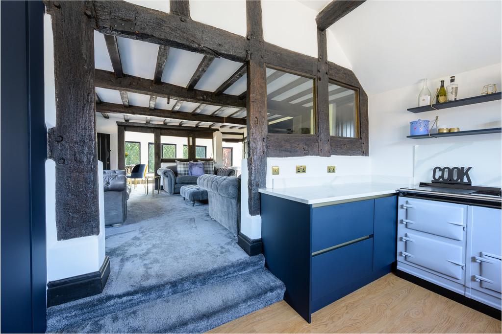 Kitchen through to Lounge